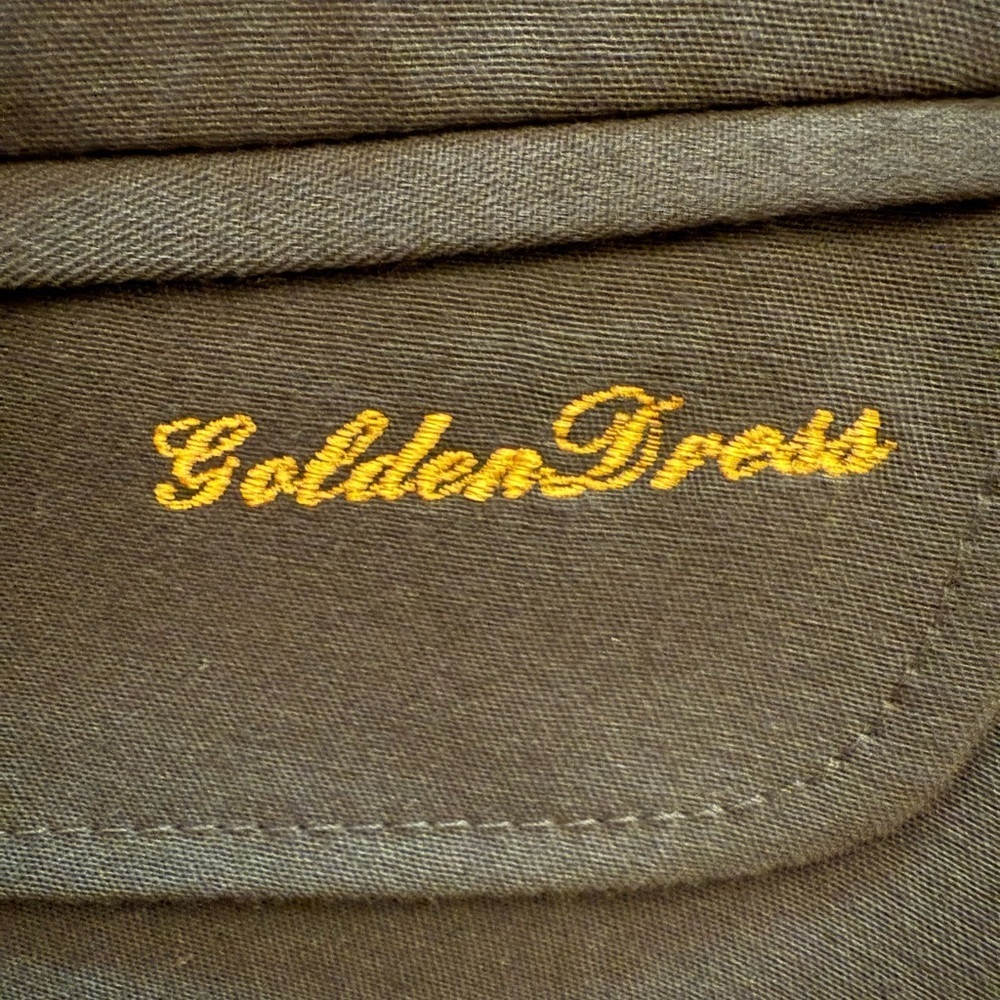 Vintage Golden Dress Black Equestrian Show Jacket Made in Germany Size 14 - Picture 7 of 16